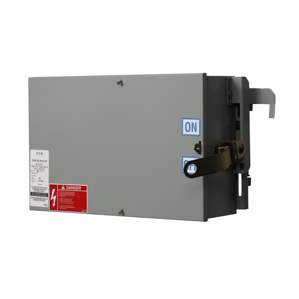 Cutler Hammer P3F323RGNH Bus Plug | 100A 240V 3P 4W 200kA@240V R Fuses Pow-R-Way III
