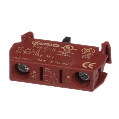 General Electric P9B10VN Motor Control Contact Block