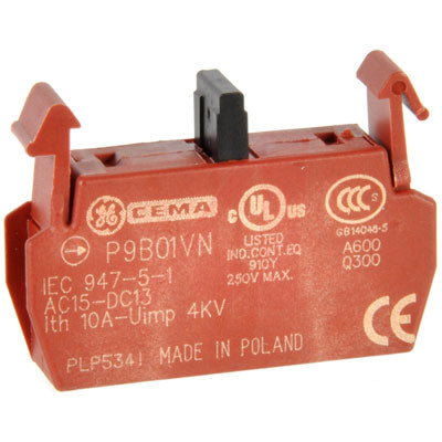 General Electric P9B11VN Motor Control Pushbuttons