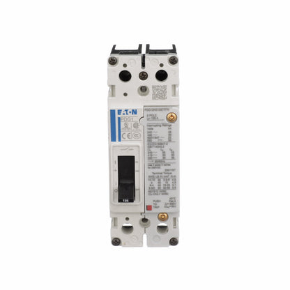 Eaton PDG12C0025TFFJ Circuit Breaker | 600V 25A 2P 18kA@480V Feed-Thru Power Defense