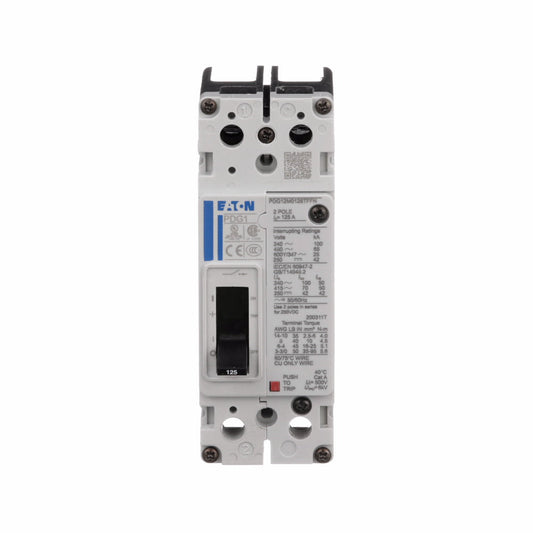 Eaton PDG12M0030TFFJ Circuit Breaker | 600V 30A 2P 65kA@480V Feed-Thru Power Defense