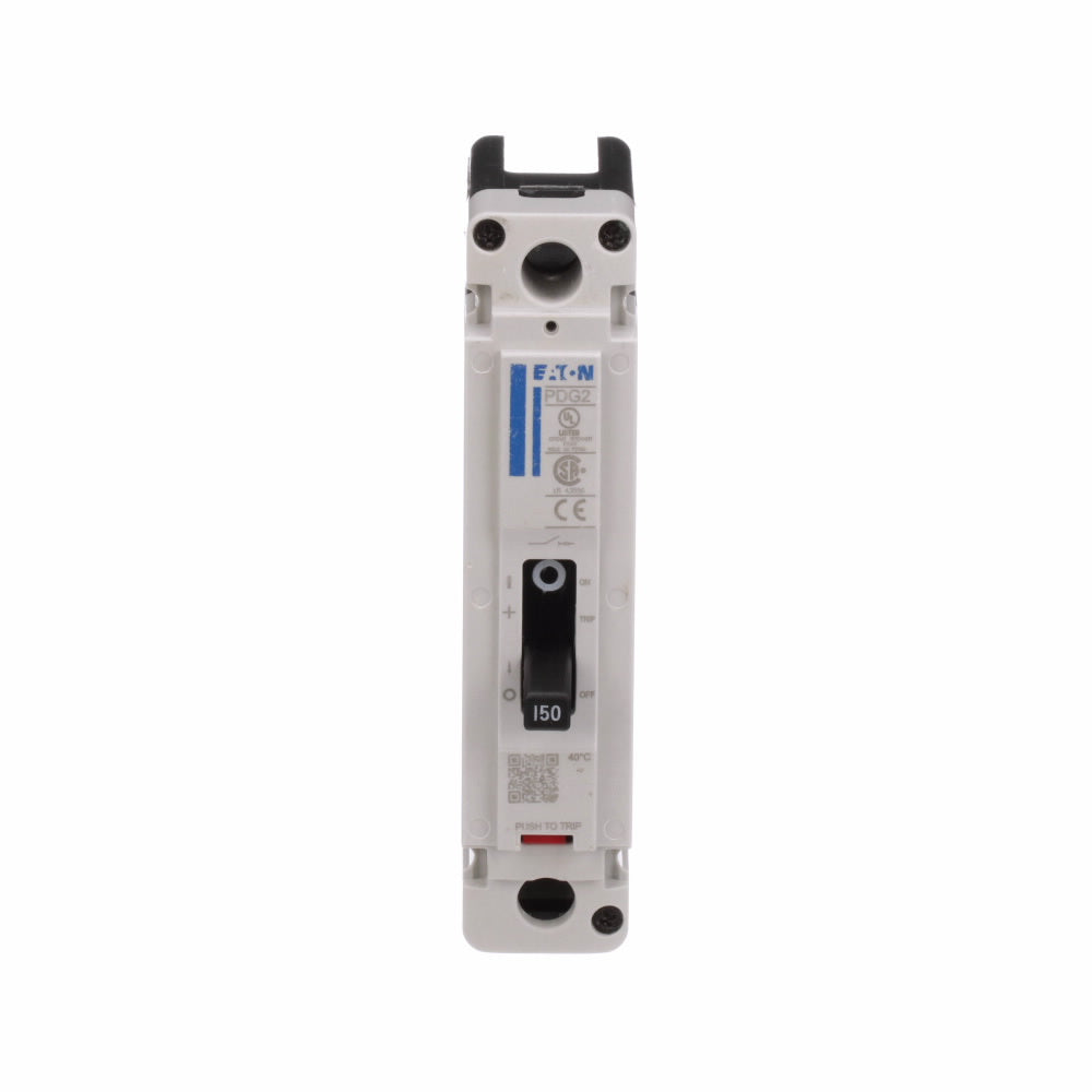 Eaton PDG21M0020TFFL Molded Case Circuit Breaker | 600V 20A 1P 65kA@480V Bolt-On Power Defense