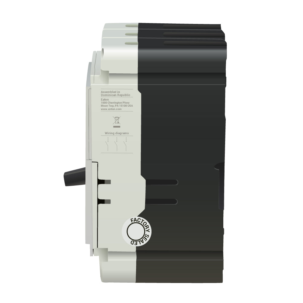 Eaton PDG23F0015TFFL Circuit Breaker | 600V 15A 3P 25kA@480V Bolt-On Power Defense