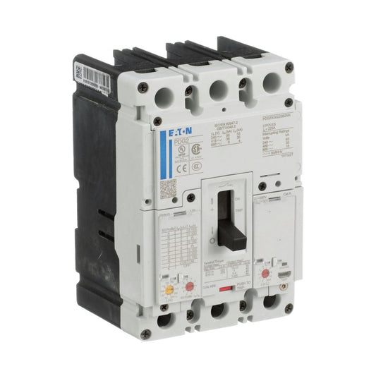 Eaton PDG23G0225B2NL Molded Case Circuit Breaker | 600V 225A 3P 35kA@480V Bolt-On