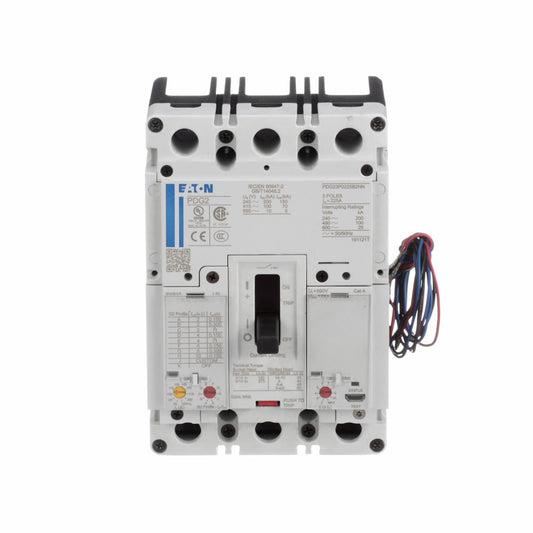 Eaton PDG23M0150B2NL Circuit Breaker | 600V 150A 3P 65kA@480V Bolt-On Power Defense Series