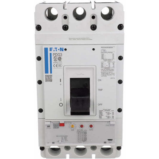 Eaton PDG33G0600B2NJ Circuit Breaker | 600V 600A 3P 35kA@480V Feed-Thru Power Defense Series