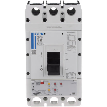 Eaton PDG33G0600E2NJ Circuit Breaker | 600V 600A 3P 35kA@480V Feed-Thru Power Defense Series