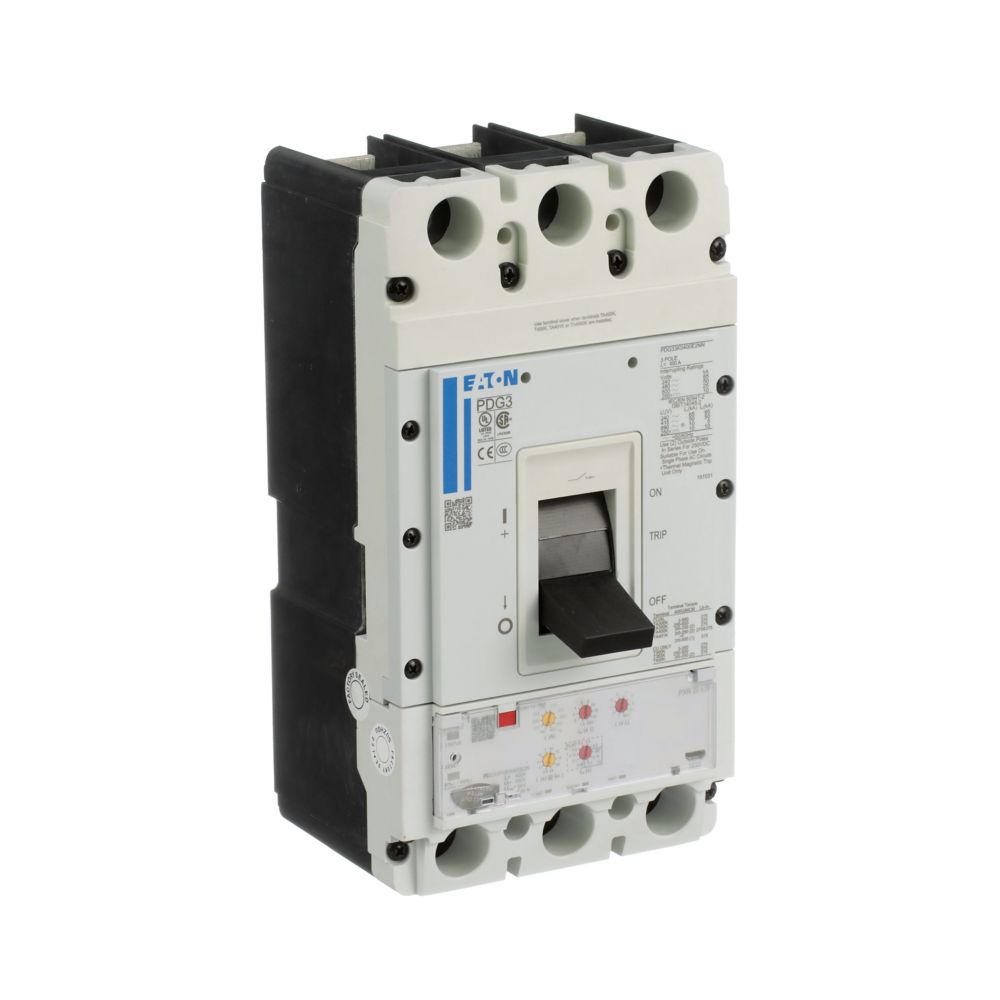 Cutler Hammer PDG33G0400E2MJ Circuit Breaker | 600V 400A 3P 35kA@480V Feed-Thru Power Defense