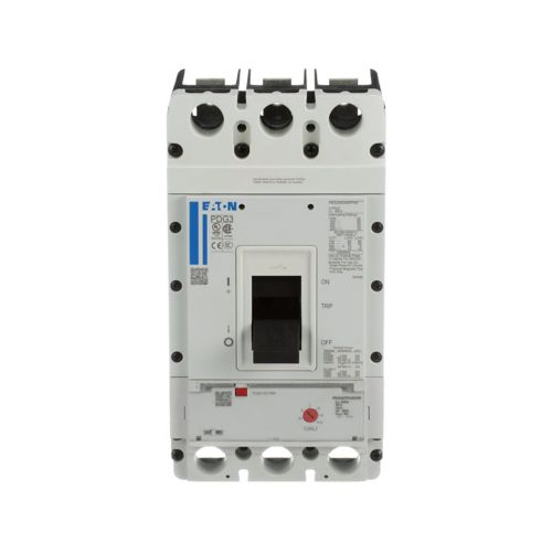 Cutler Hammer PDG33F0400TFAJ Circuit Breaker | 600V 400A 3P 25kA@480V Feed-Thru Power Defense