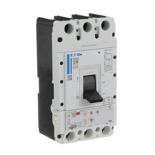 Eaton PDG33G0600E2MJ Circuit Breaker | 600V 600A 3P 35kA@480V LSI Feed-Thru Power Defense