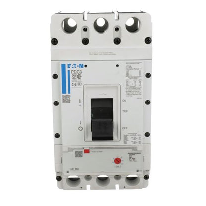 Eaton PDG33F0500TFAJ Circuit Breaker | 600V 500A 3P 25kA@480V Feed-Thru Power Defense