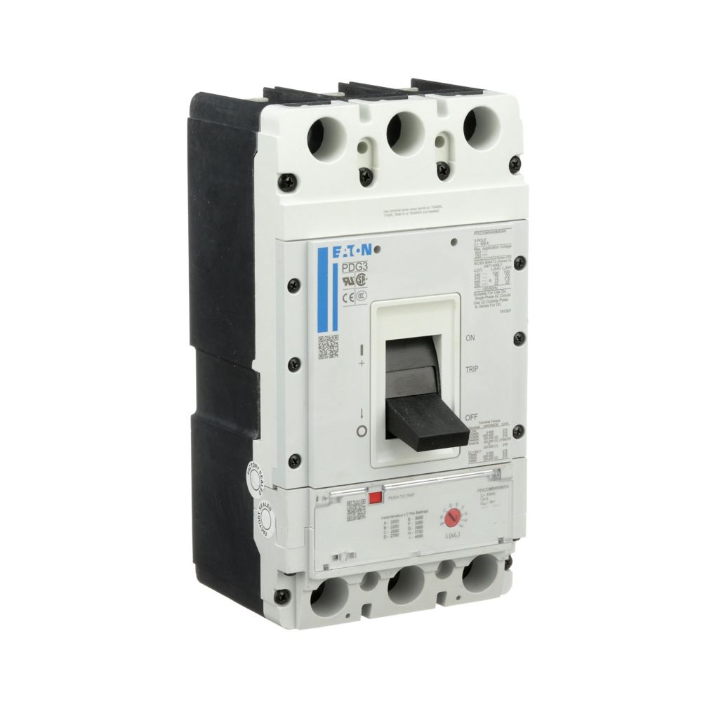 Eaton PDG33M0400MSAJ Circuit Breaker | Power Defense Series PDG 600V 400A
