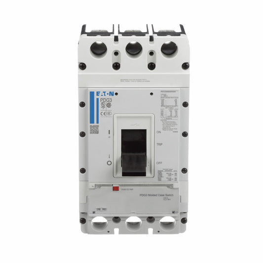 Eaton PDG33M0600KNSJ Circuit Breaker | 600V 600A 65kA@480V Power Defense Series