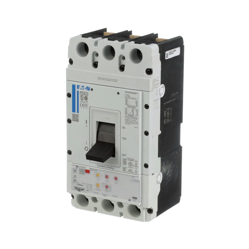 Eaton PDG33P0400E2NJ Circuit Breaker | 600V 400A 3P 100kA@480V Feed-Thru Power Defense