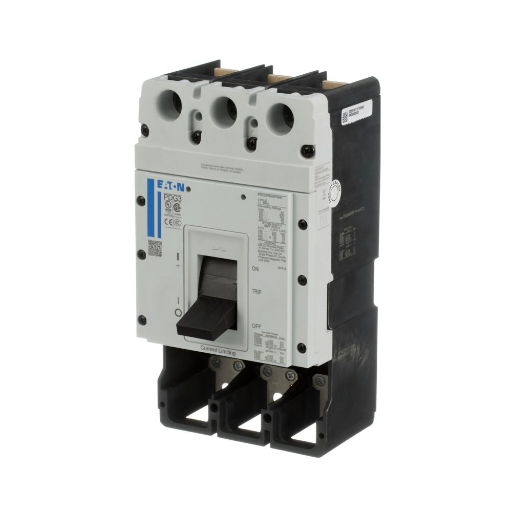 Cutler Hammer PDG33P0400FNNN Circuit Breaker | 600V 400A 3P 100kA@480V Bolt-On
