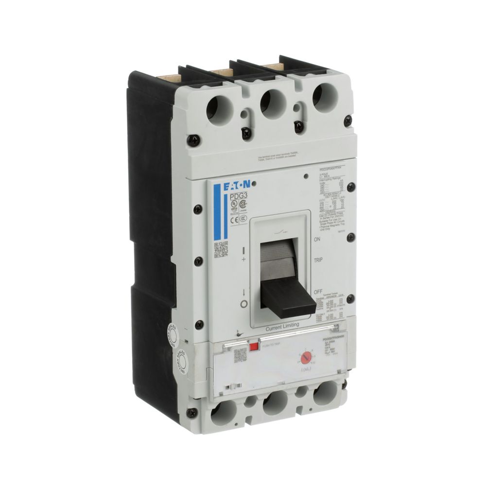 Eaton - Cutler Hammer PDG32M0400TFAJ Circuit Breaker | 600V 400A 2P 65kA@480V Thermal Magnetic