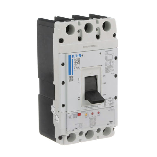 Cutler Hammer PDG33M0600B2NJ Circuit Breaker | 600V 600A 3P 65kA@480V Feed-Thru Power Defense