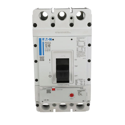 Cutler Hammer PDG33P0500TFAJ Circuit Breaker | 600V 500A 3P 100kA@480V Feed-Thru Power Defense