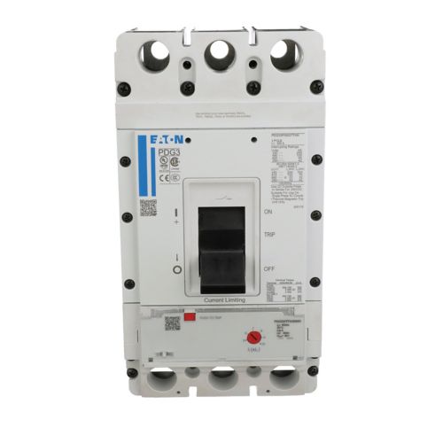 Eaton PDG33M0600TFAN Molded Case Circuit Breaker | 600V 600A 3P 65kA@480V Bolt-On Power Defense