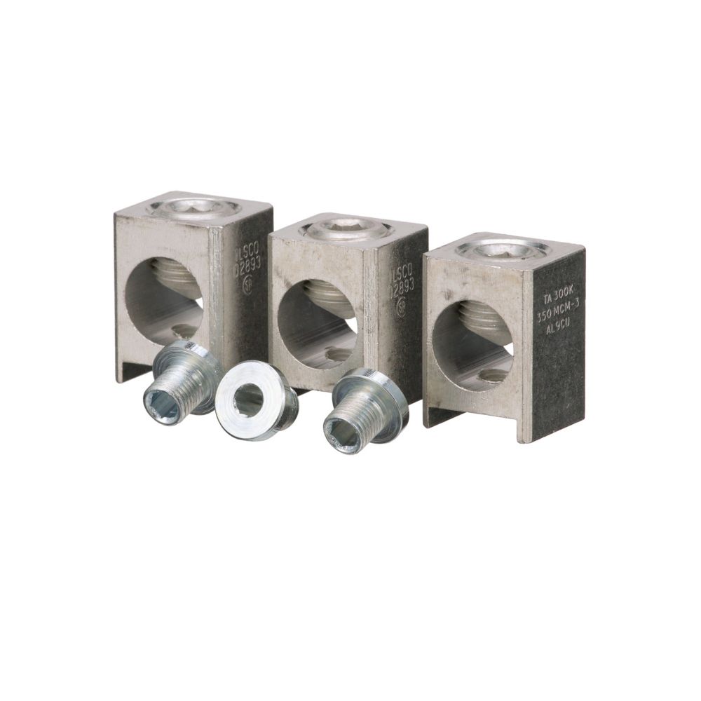Eaton PDG3X3TA300 Circuit Breaker Lug Terminal Kit | 600V 350 MCM Aluminum Power Defense