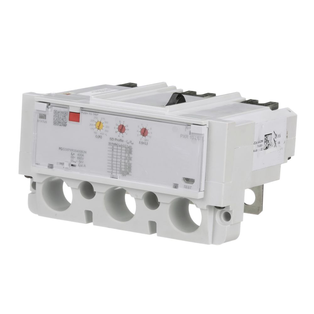 Eaton PDG3XPXR30400B2N Circuit Breaker | 600V 3P LSI Solid State Power Defense