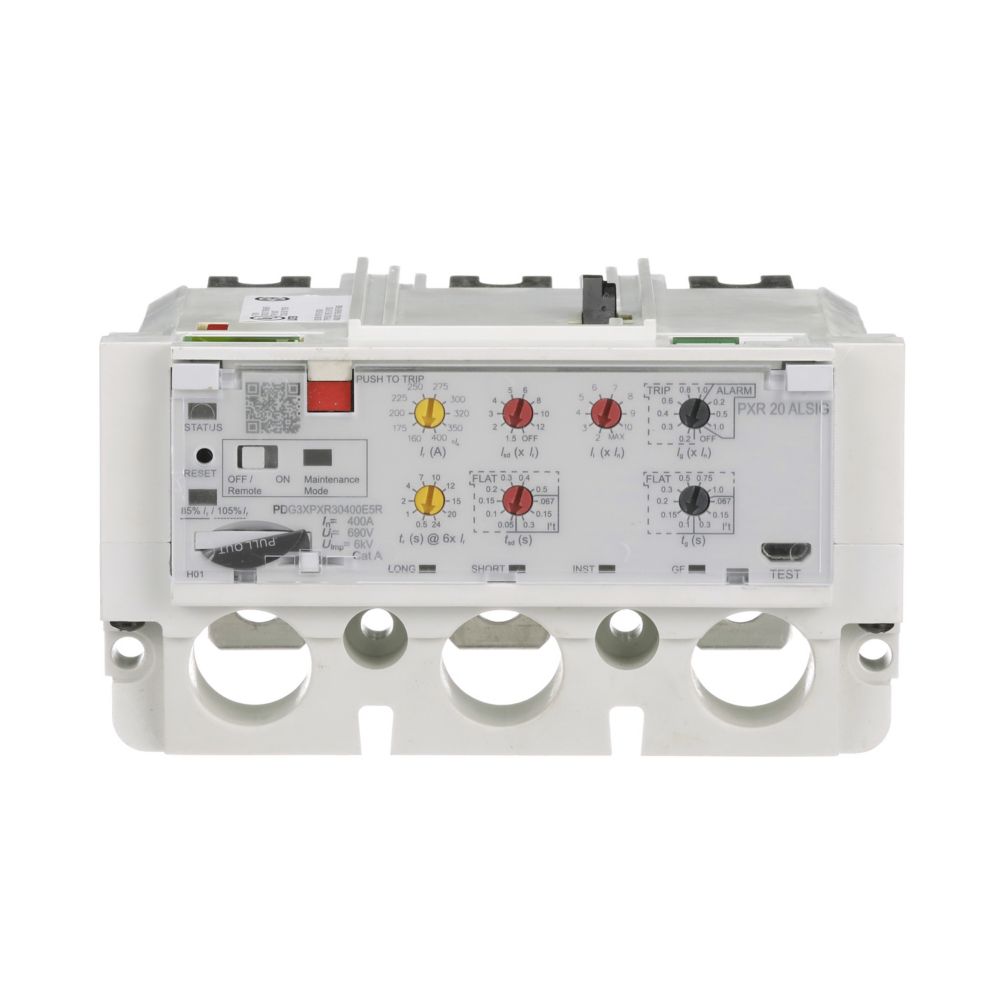 Cutler Hammer PDG3XPXR30400E5R Circuit Breaker | 600V 3P 400A LSIG Solid State Power Defense