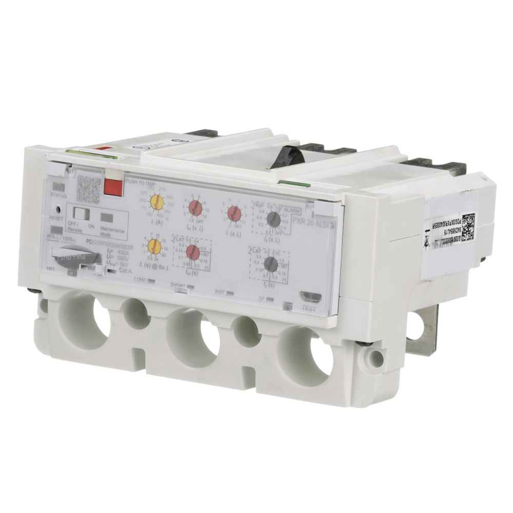 Cutler Hammer PDG3XPXR30400E5R Circuit Breaker | 600V 3P 400A LSIG Solid State Power Defense