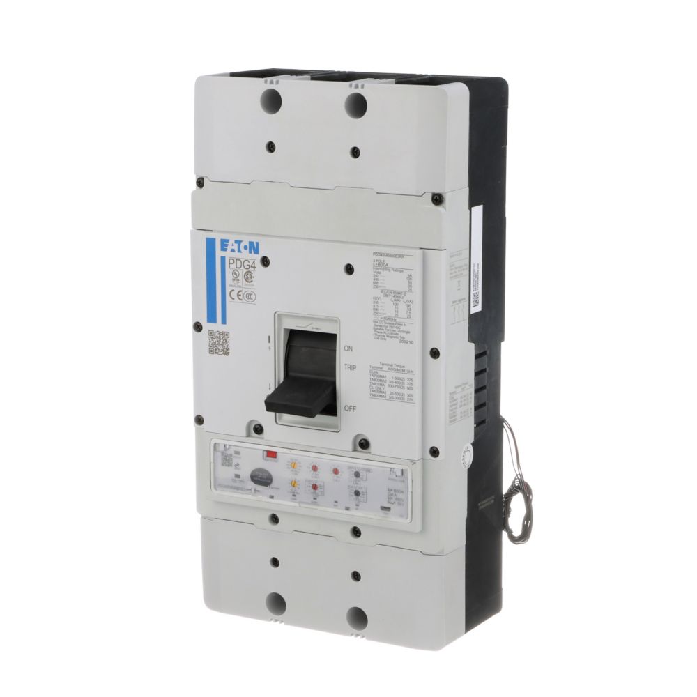 Eaton PDG43M0800E3MN Circuit Breaker | 600V Thermal Magnetic Power Defense Series