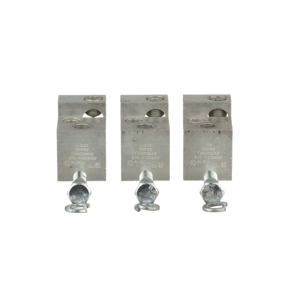 Eaton PDG4X3TA800 Circuit Breaker Lug Terminal Kit | 400 Aluminum PDG PDF Power Defense
