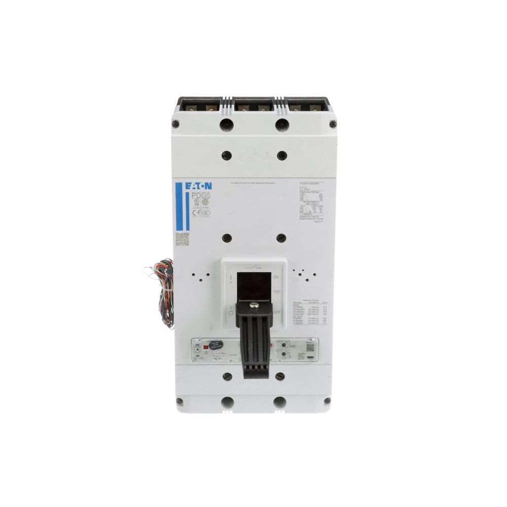 Eaton PDG53K1200E3RN Circuit Breaker | 600V 1200A 3P 50kA@480V Bolt-On Power Defense Series
