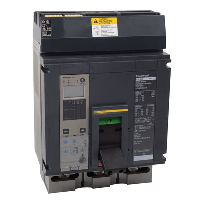 Square D PGA36060U33A Circuit Breaker | 600V 600A 3P 35kA@480V Feed-Thru