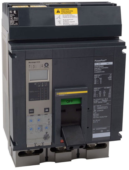 PGA36120U41A - Square D/ Schneider Electric I-Line Style Plug-In 1200 Amp 3 Pole Circuit Breaker - Essential Electric Supply