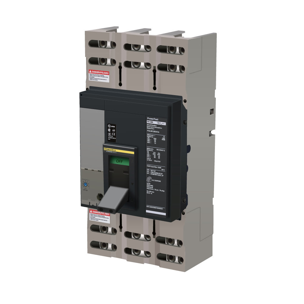 Square D PGL36120U41A Circuit Breaker | Powerpact PGL 600V 1200A