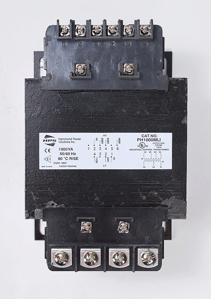 Hammond Power Solutions PH1000MLI Transformer | 1.48 kVA Seismic Compliant