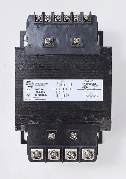 Hammond Power Solutions PH1000MLI Transformer | 1.48 kVA Seismic Compliant