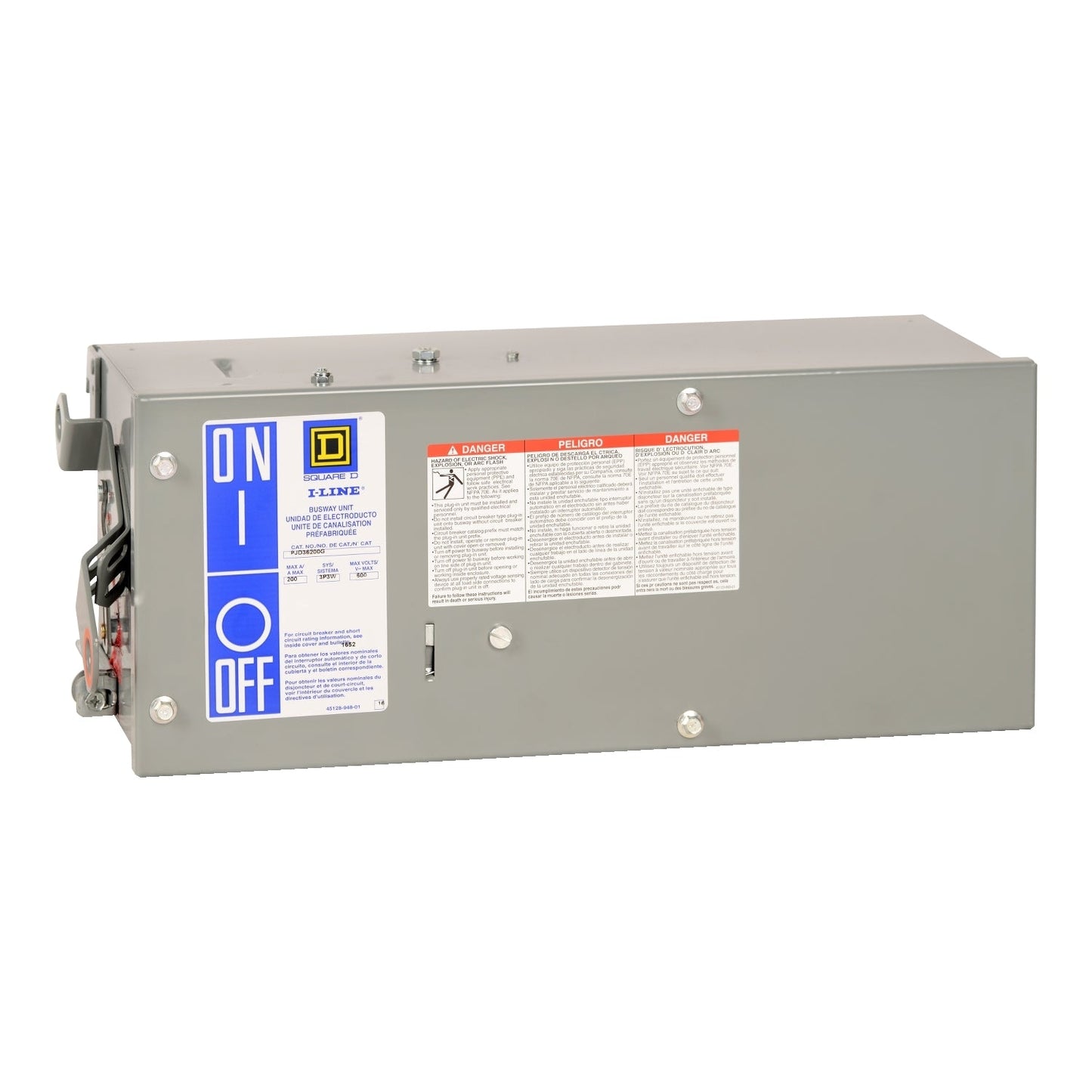 Schneider Electric PKC34225G Bus Plug | 480V 225A 3P 65kA@480V I-Line