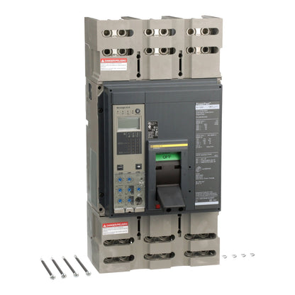 Square D PJL36120U44A Circuit Breaker | 600V 1200A 3P 65kA@480V Feed-Thru Powerpact