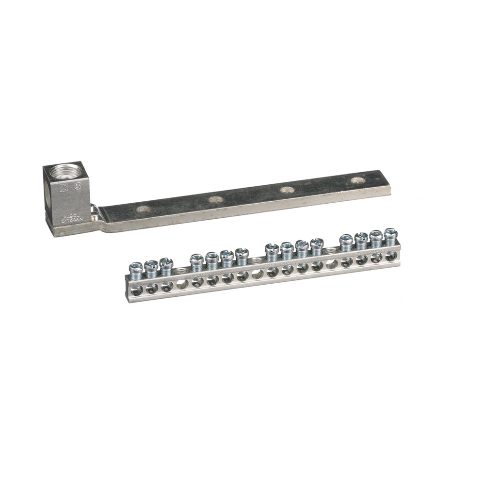 Square D PK15GTAL Load Center Accessory Ground Bar Kit 15-Terminal