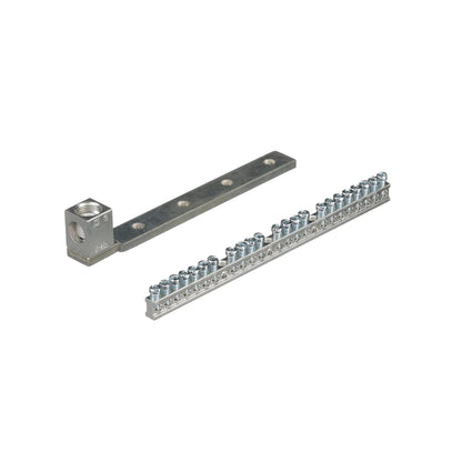 Square D PK23GTAL Ground Bar Kit | 23 Terminals AWG 1-4/0 Lugs QO/Homeline