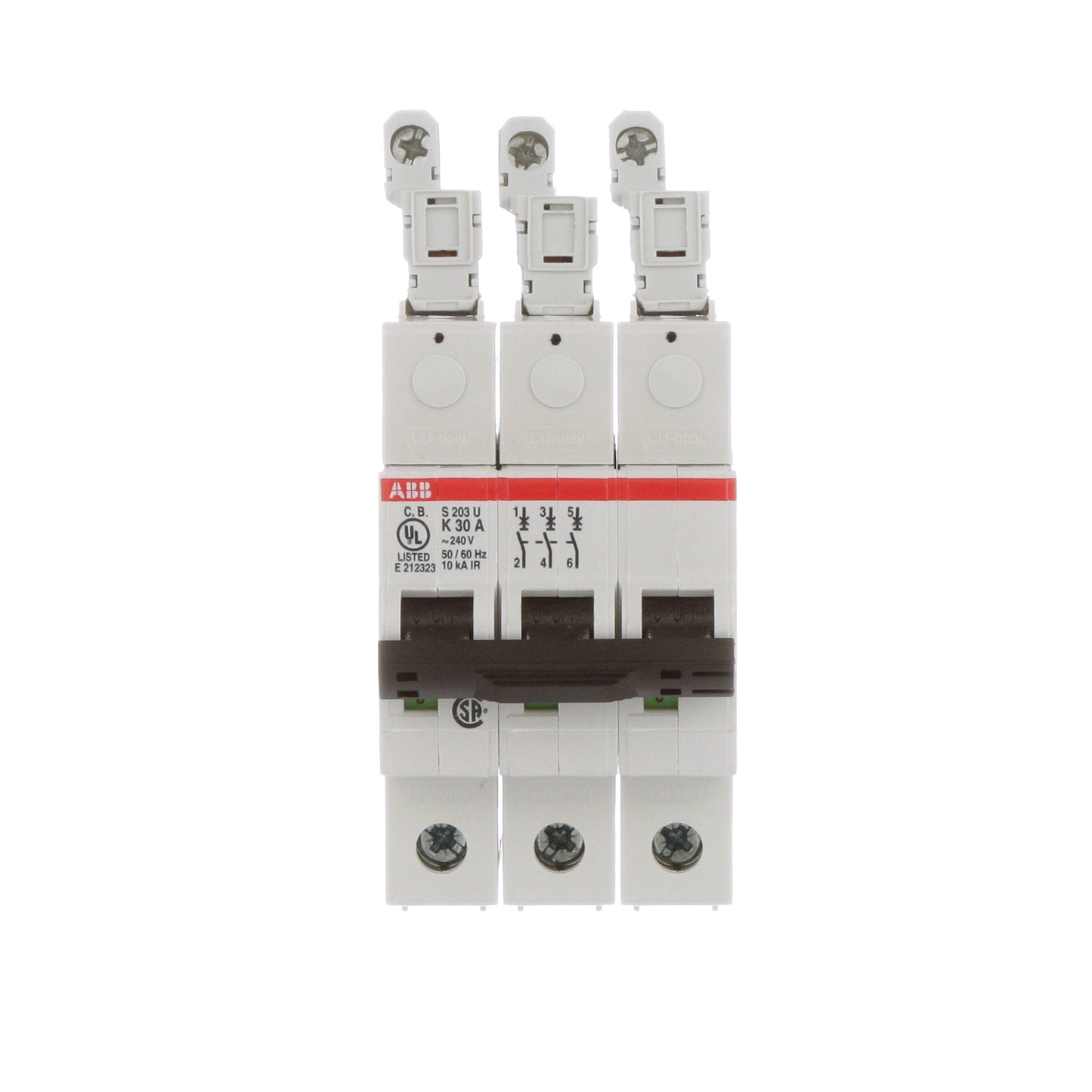 ABB PL703U-K30 Circuit Breaker | 240V 30A 3P 35kA@240V Plug-In ProLine