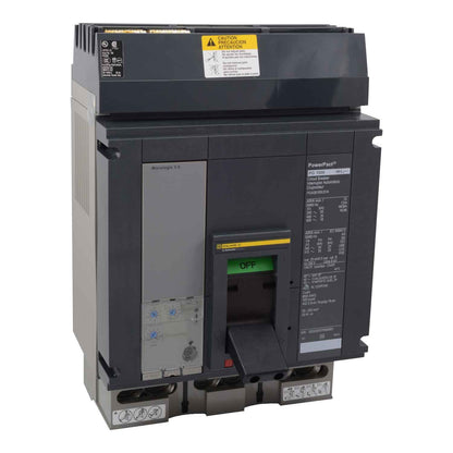 Schneider Electric PLA34100U44A Molded Case Circuit Breaker | 480V 1000A 3P 100kA@480V I-Line Style Plug-In LSIG Powerpact