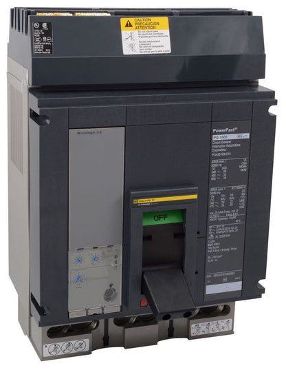 PLA34120 - Square D/ Schneider Electric I-Line Style Plug-In 1200 Amp 3 Pole Circuit Breaker - Essential Electric Supply