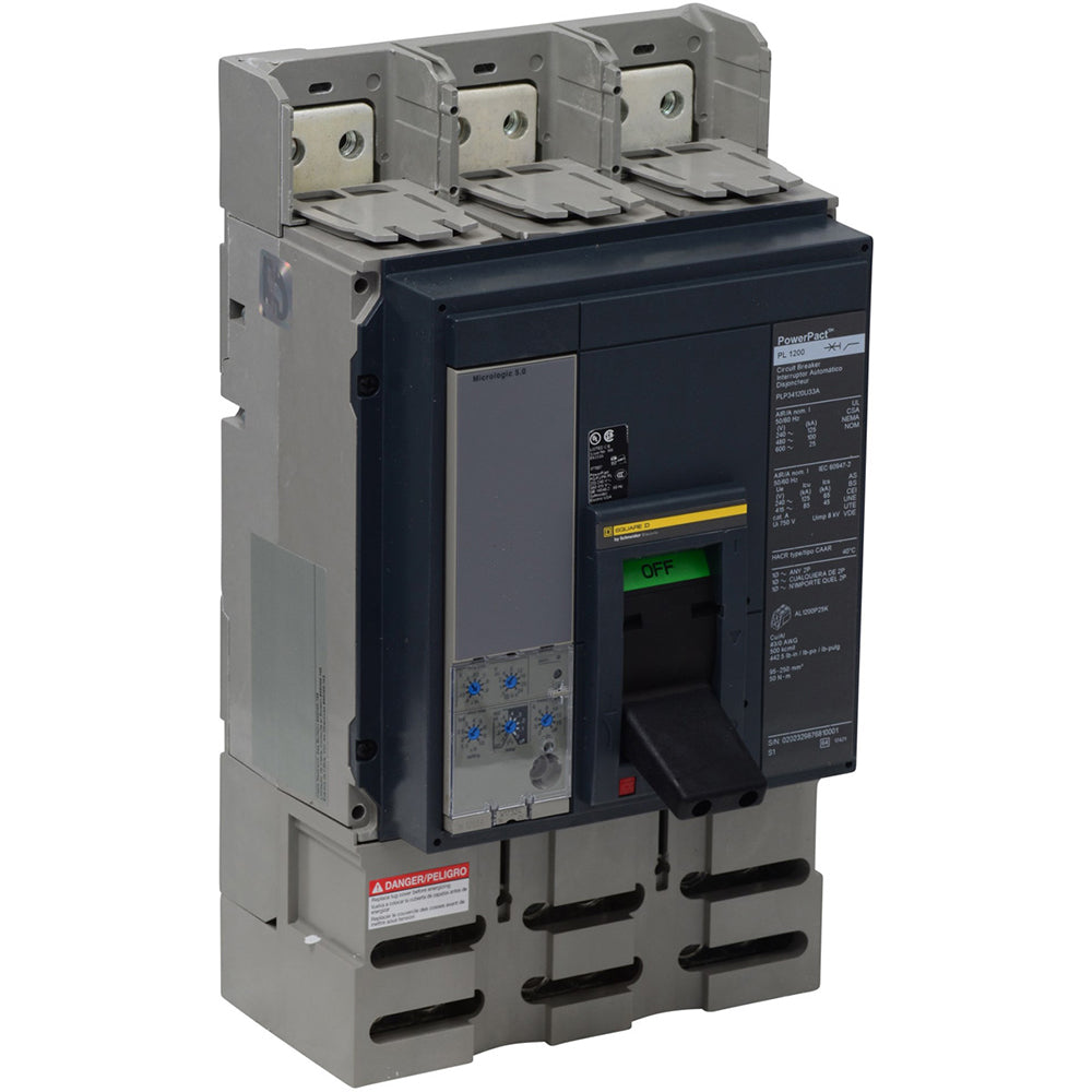 Square D PLP34120U33A Circuit Breaker | Powerpact PLP 480V 1200A