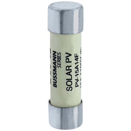 Bussmann PV-15A14F Medium Voltage Fuse 1100V 15A 10kA@1000Vdc PV Series