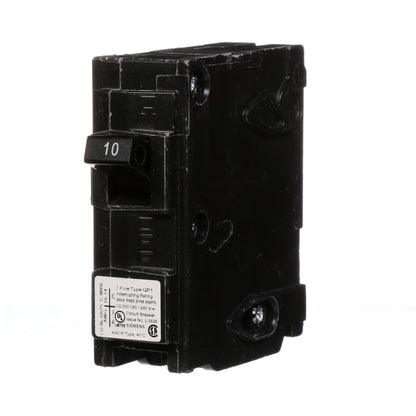 Siemens Q110 Circuit Breaker | 120V 10A 1P 10kA@120V Plug-In Q Series