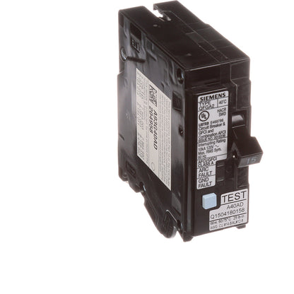 Siemens Q115DF Circuit Breaker | 120V 15A 1P 10kA@120V Plug-In Q Series
