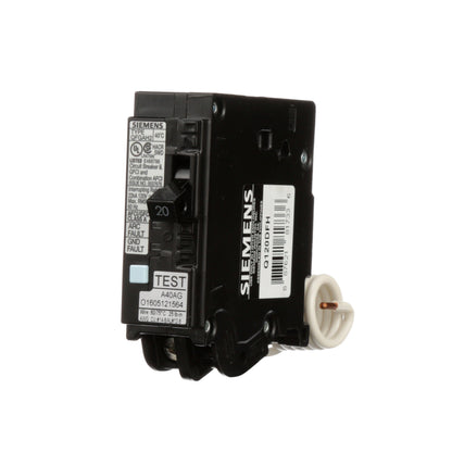 Siemens Q120DFH Circuit Breaker | Q Series QFGAH2 120V 20A