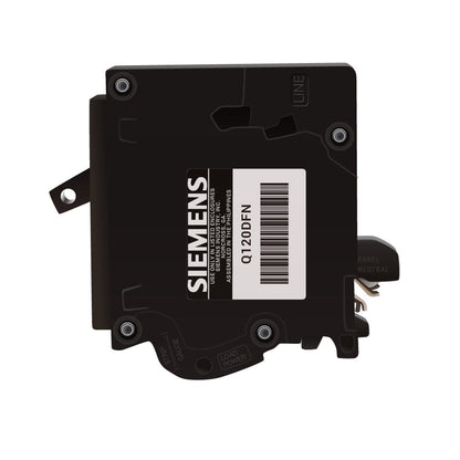 Siemens Q120DFN Circuit Breaker | 120/240V 20A 1P 10kA@120V Plug-In Q Series