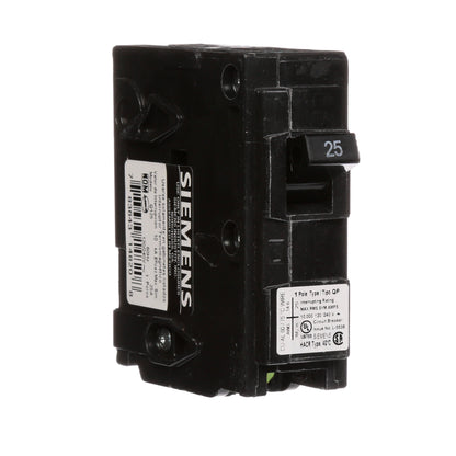 Siemens Q125 Circuit Breaker 120V 25A 1P 10kA@120V Plug-In Q Series