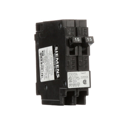 Siemens Q1515NC Circuit Breaker | 120V 15A 1P 10kA@240V Plug-In Q Series